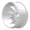 GH98H 1:6 GRP Wheel 132mm H White – Fixing with 24mm hexagon – 1 Pair - Image 3