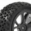 FASTRAX 1/10TH MOUNTED CUBOID BUGGY REAR TYRES 10-SPOKE - Image 3