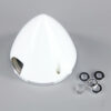 82mm White Spinner (with Aluminium Back Plate)